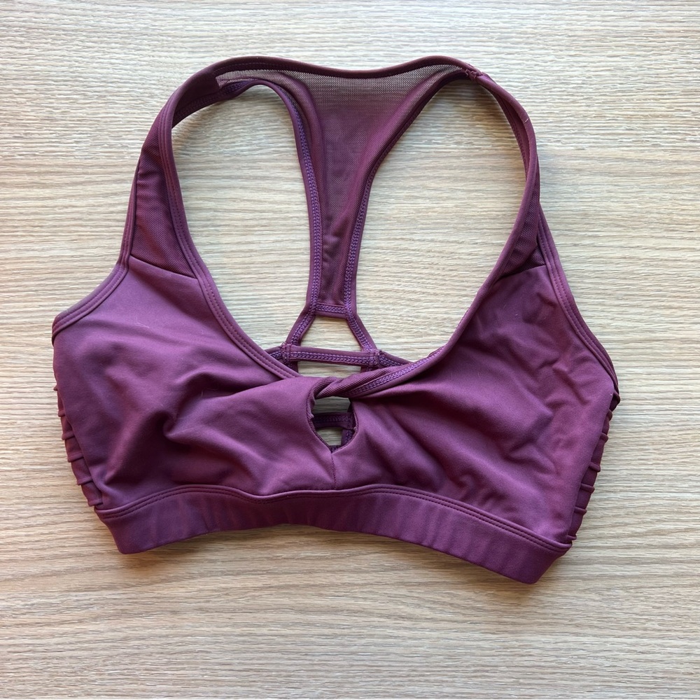 Purple Sports bra medium